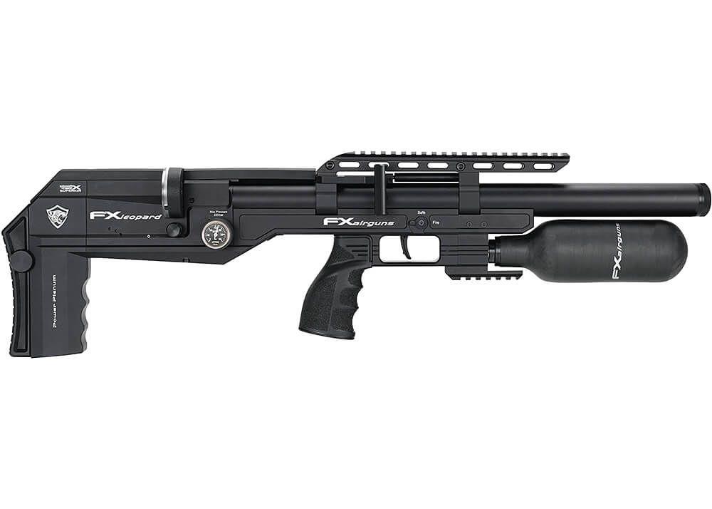 FX Leopard Compact Bottle 7,62mm / 13 Schots magazijn / Gereguleerd / Energie ; max 124 Joule / Inhoud ; 510cc / Vuldruk ; 250 Bar-4083-a